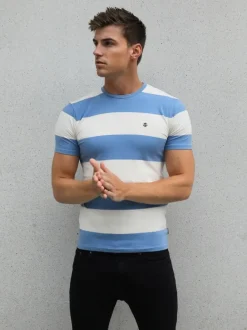 T-Shirts*Blakely Clothing Alassio Stripe T-Shirt