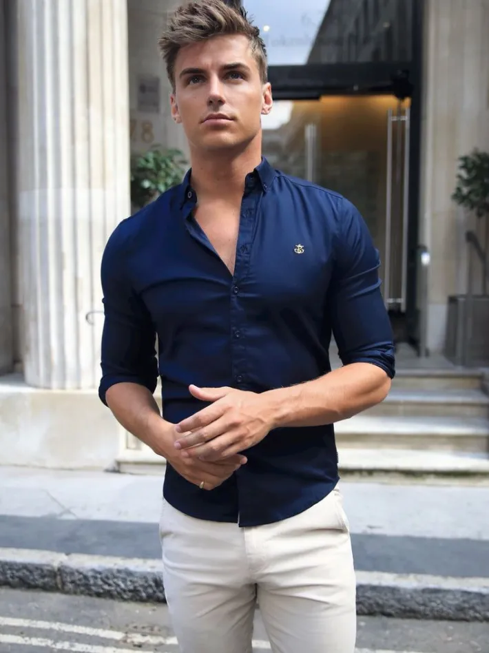 Shirts & Polos*Blakely Clothing Albany Fitted Stretch Shirt