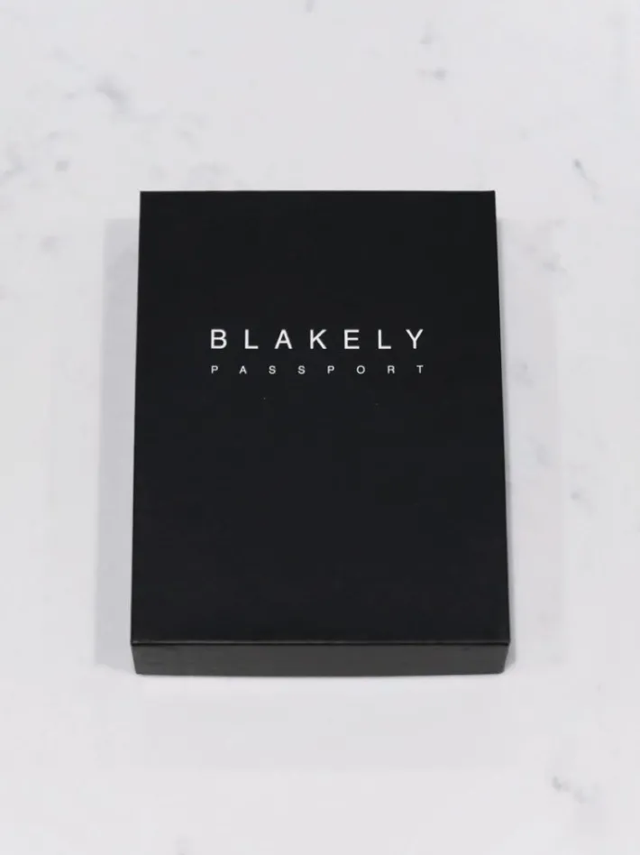 Sale*Blakely Clothing Blk Passport Holder