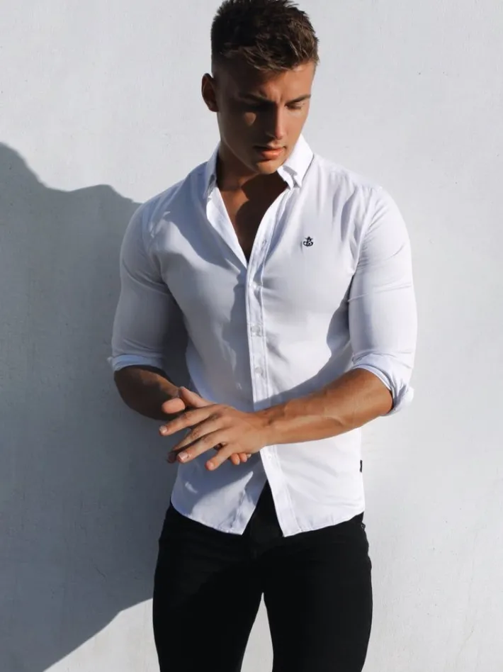 Trending*Blakely Clothing Caspian Fitted Stretch Shirt