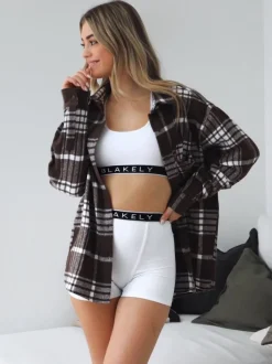 Bodysuits & Tops*Blakely Clothing Dayton Oversized Check Shirt