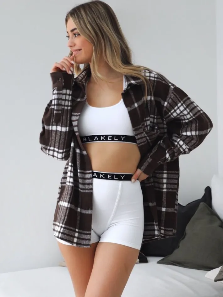 Bodysuits & Tops*Blakely Clothing Dayton Oversized Check Shirt