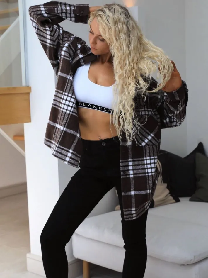 Bodysuits & Tops*Blakely Clothing Dayton Oversized Check Shirt