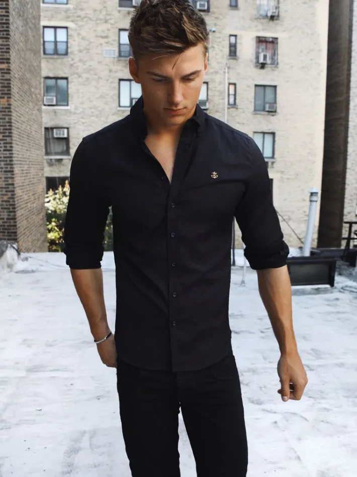 Trending*Blakely Clothing Farringdon Fitted Stretch Shirt