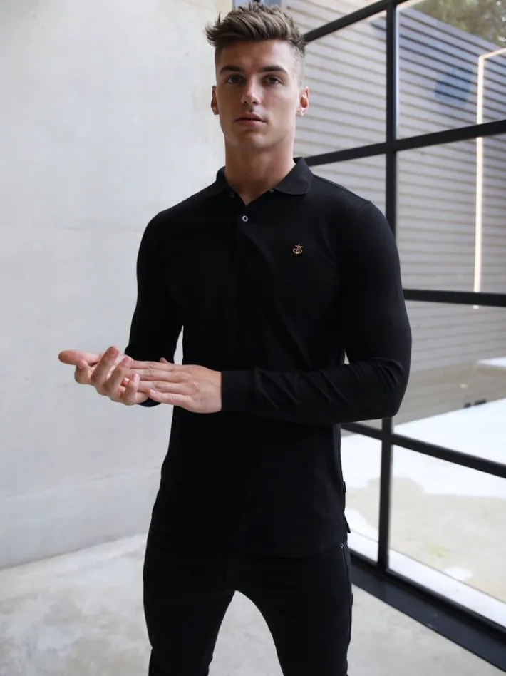 Shirts & Polos*Blakely Clothing Harrow Long-Sleeve Polo