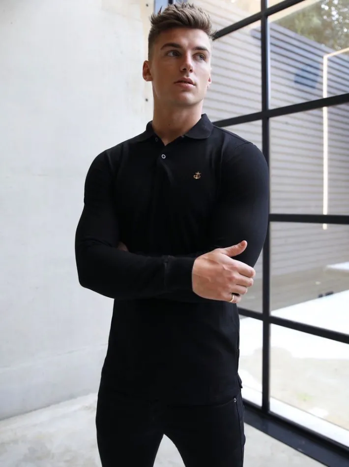 Shirts & Polos*Blakely Clothing Harrow Long-Sleeve Polo