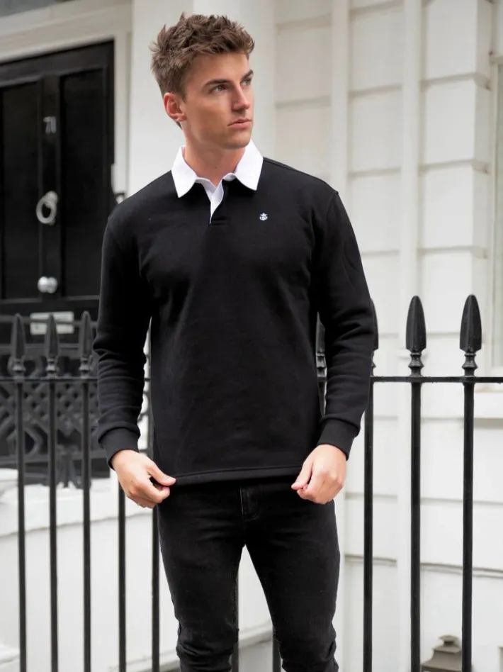 Jumpers*Blakely Clothing Hudson Polo Sweatshirt