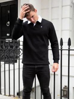 Jumpers*Blakely Clothing Hudson Polo Sweatshirt