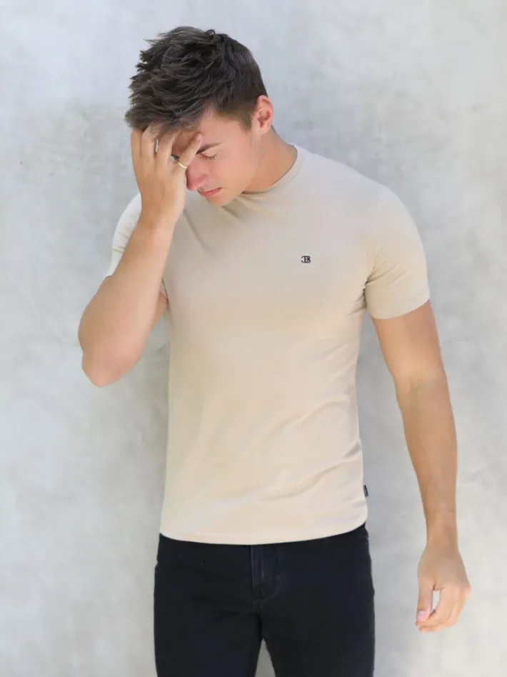 T-Shirts*Blakely Clothing Initial Crew T-Shirt