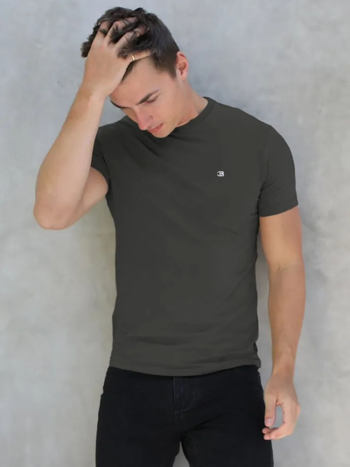 T-Shirts*Blakely Clothing Initial Crew T-Shirt
