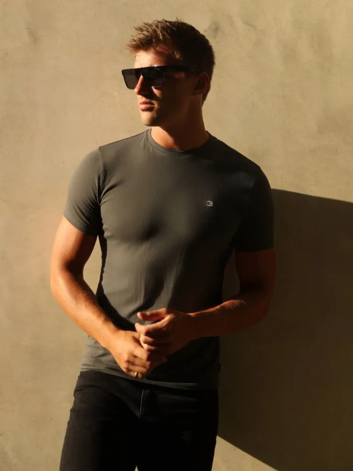 T-Shirts*Blakely Clothing Initial Crew T-Shirt