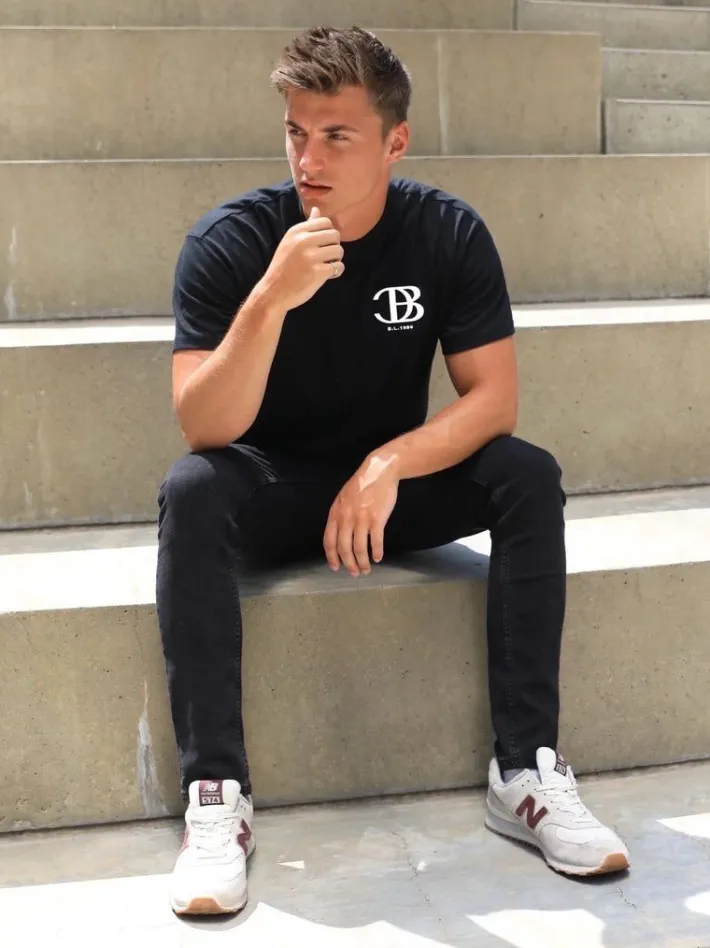 Sale*Blakely Clothing Initial Relaxed T-Shirt