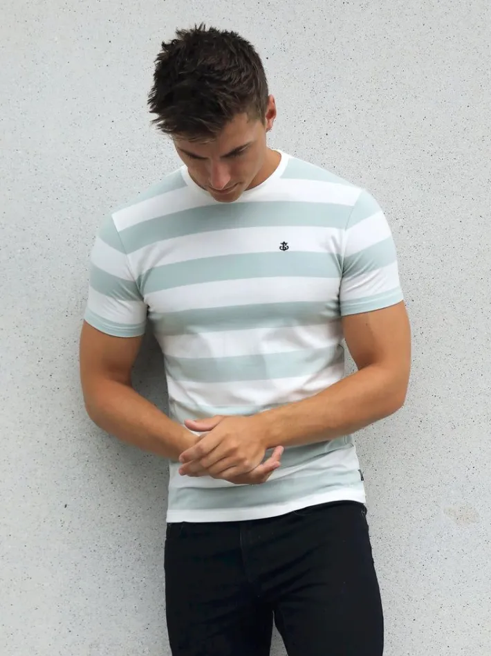 T-Shirts*Blakely Clothing Loano Stripe T-Shirt