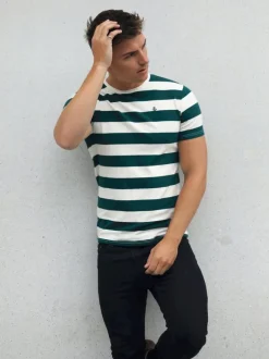 T-Shirts*Blakely Clothing Loano Stripe T-Shirt