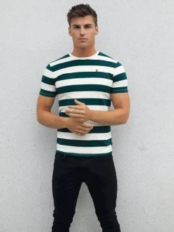 T-Shirts*Blakely Clothing Loano Stripe T-Shirt