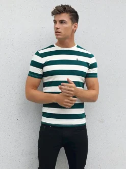 T-Shirts*Blakely Clothing Loano Stripe T-Shirt
