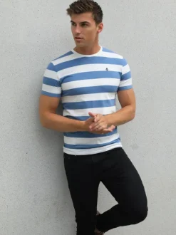 T-Shirts*Blakely Clothing Loano Stripe T-Shirt