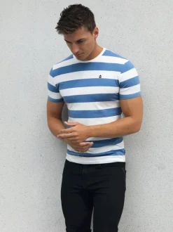 T-Shirts*Blakely Clothing Loano Stripe T-Shirt