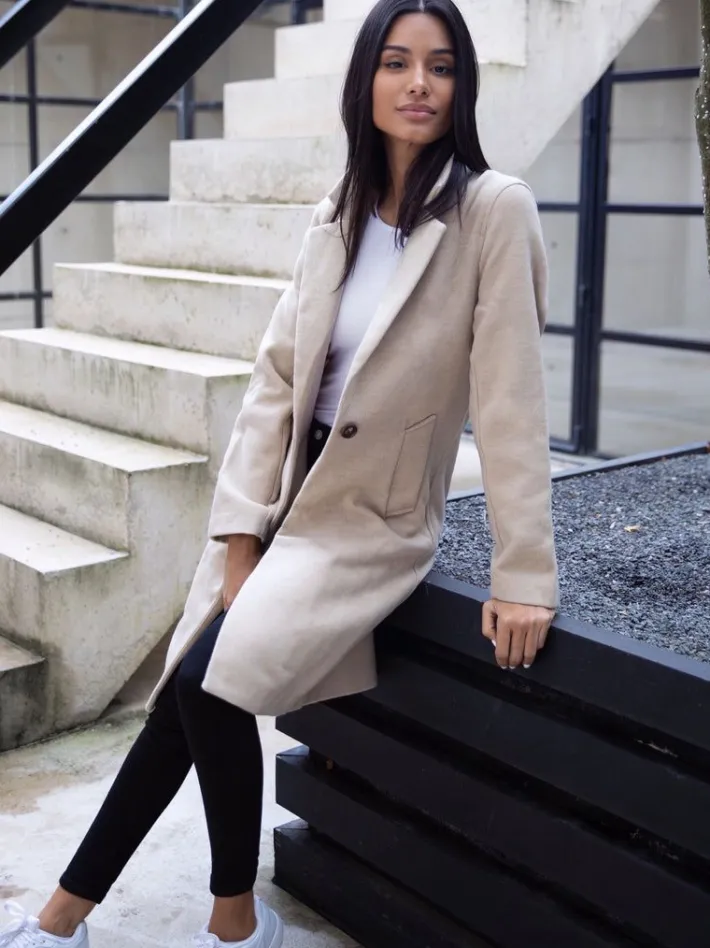 Sale*Blakely Clothing Mabel Tailored Longline Coat