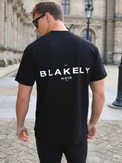 T-Shirts*Blakely Clothing Noir Ii Relaxed T-Shirt