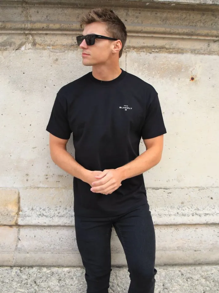 T-Shirts*Blakely Clothing Noir Ii Relaxed T-Shirt