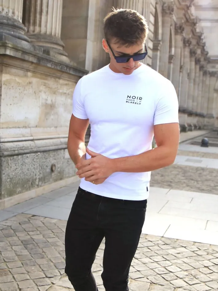 T-Shirts*Blakely Clothing Noir Slim T-Shirt