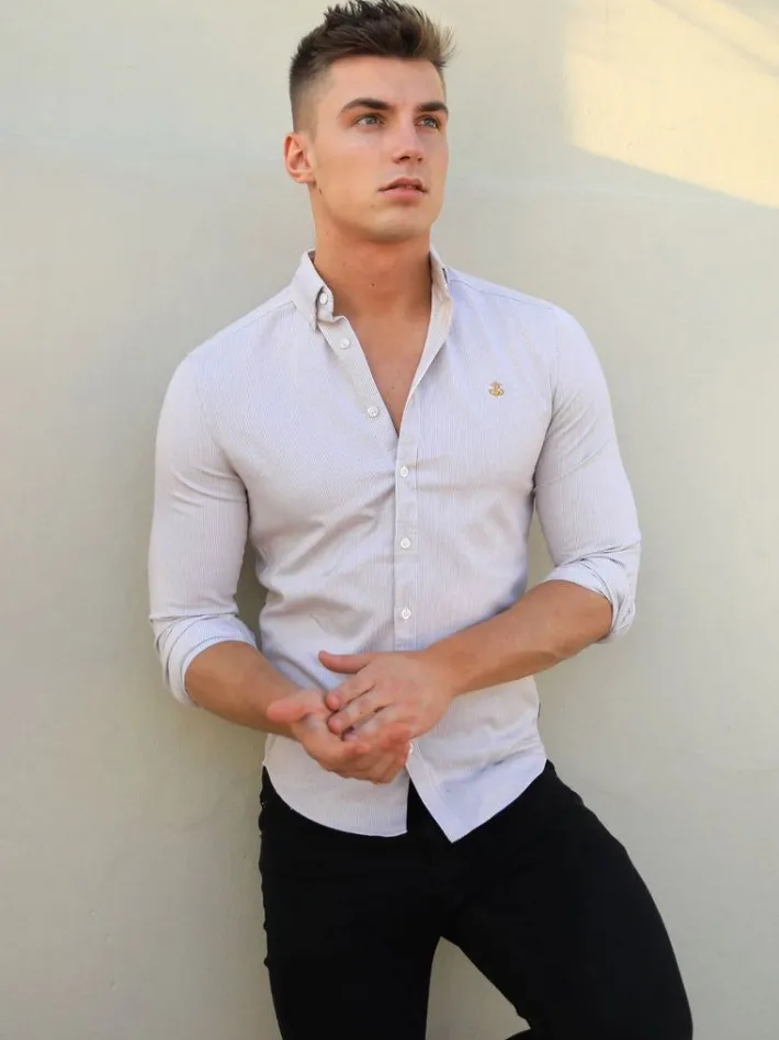 Shirts & Polos*Blakely Clothing Pesaro Pinstripe Shirt