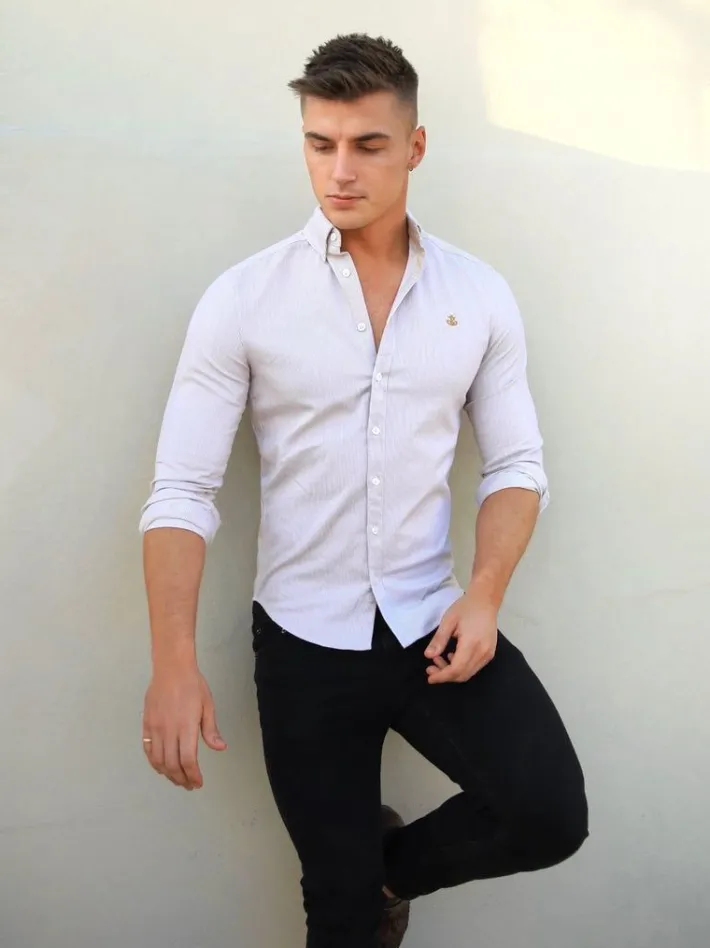 Shirts & Polos*Blakely Clothing Pesaro Pinstripe Shirt