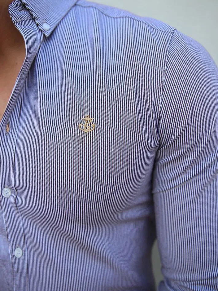 Shirts & Polos*Blakely Clothing Pesaro Pinstripe Shirt