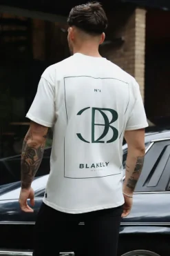 T-Shirts*Blakely Clothing Riviera Initial Relaxed T-Shirt