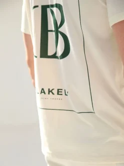 T-Shirts*Blakely Clothing Riviera Initial Relaxed T-Shirt