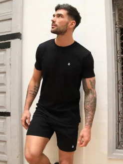 T-Shirts*Blakely Clothing Safi Textured Fitted T-Shirt