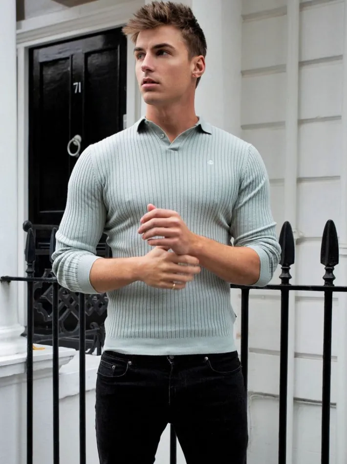 Shirts & Polos*Blakely Clothing Salisbury Ribbed Polo