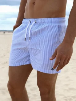Trending*Blakely Clothing Striped Swim Shorts