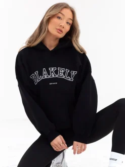 Trending*Blakely Clothing Varsity Oversized Hoodie