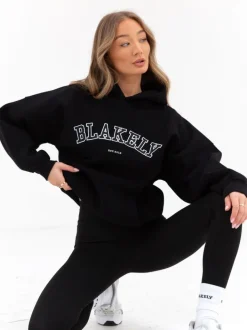Trending*Blakely Clothing Varsity Oversized Hoodie
