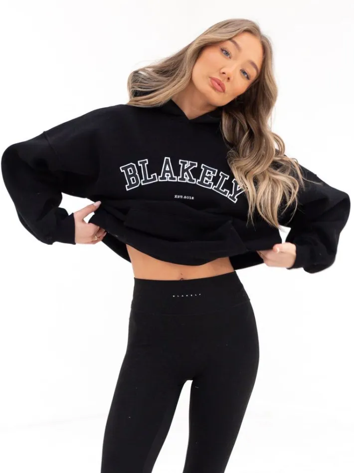 Trending*Blakely Clothing Varsity Oversized Hoodie