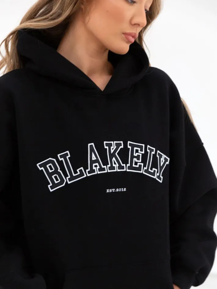 Trending*Blakely Clothing Varsity Oversized Hoodie