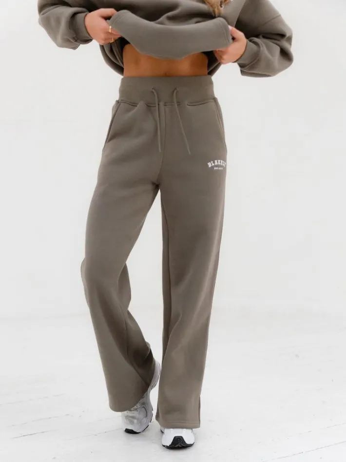 Trending*Blakely Clothing Varsity Wide Leg Sweatpants