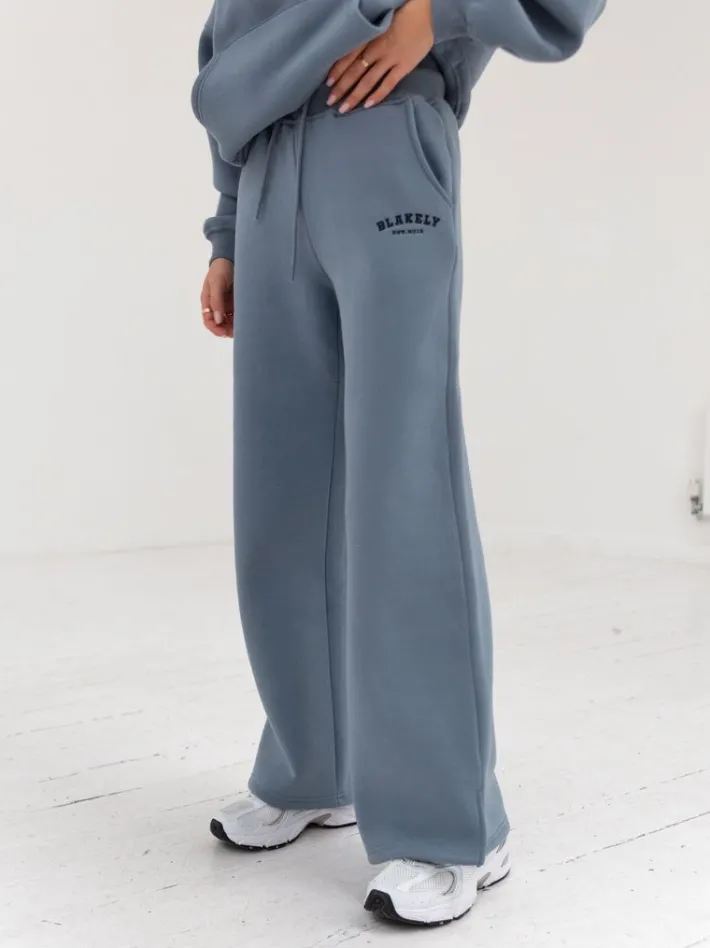 Trending*Blakely Clothing Varsity Wide Leg Sweatpants