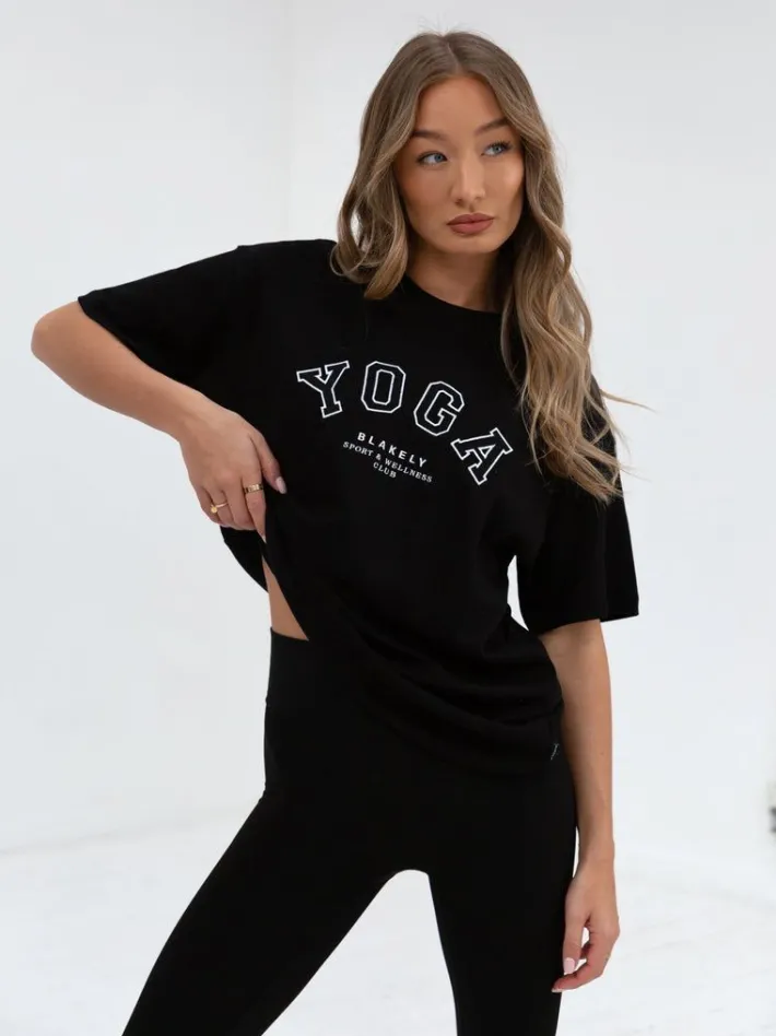 Trending*Blakely Clothing Yoga Oversized T-Shirt
